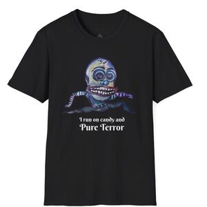 Black Graphic Tee - Pure Terror